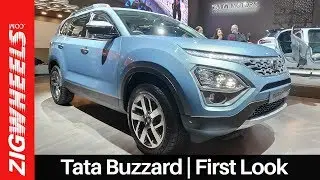 Tata Gravitas (Buzzard) SUV Walkaround | Harrier&rsquo;s BIGGER 7-seater Cousin For India | H7X ZigWheels