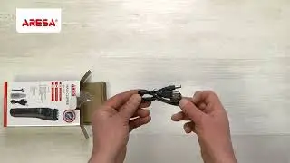 Распаковка машинки для стрижки / Unpacking of hair clipper ARESA AR-1817