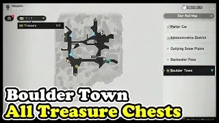 Honkai Star Rail Boulder Town All Treasure Chest Locations (Chests)
