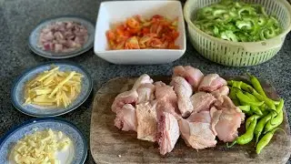 Inampalayahang manok / chicken with bitter gourd delicious and easy recipe for lunch and dinner
