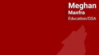 Dr Meghan Manfra and 