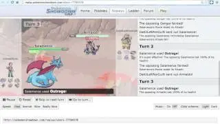 Showdown Sweeper #5 - Salamence OUTRAGE!!! (OU)