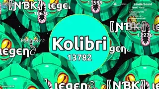 Agar.io Solo 181,000+ Score Epic Gameplay