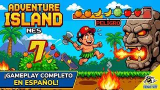 🌴Adventure Island NES 7 Longplay Completo en Espa&ntilde;ol | Cl&aacute;sico de Plataformas Hudson Soft