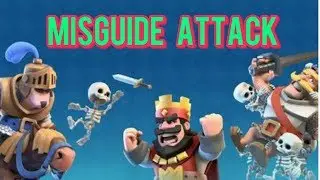 Misguide Attack 2 vs 2 | Clash Royale | Gaming On