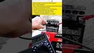 tanda-tanda accu motor soak
