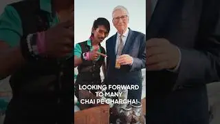 Dolly Chaiwala Bill Gates Video - Bill Gates having Chai at Dolly Ki Tapri - Bill Gates With Dolly