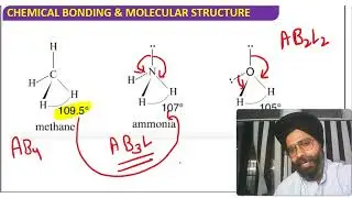 LonePair Bond Pair Repulsion|Bond Angle Concept |ChemicalBonding Class11NEET|Direction of Chemistry