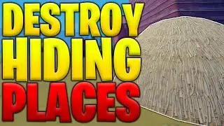 How to destroy hiding places in Fortnite Chapter 2 Season 7