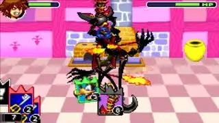 Kingdom Hearts Chain of Memories (GBA) Boss #4 The Trickmaster