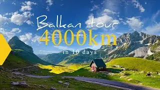 Balkan motorcycle adventure