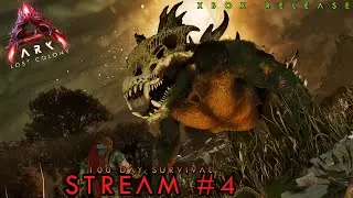 Stealing Baby Ossidons! | SURVIVING 100 Days On Ark LOST COLONY! - (Stream 4)