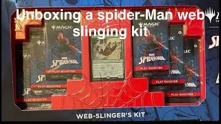 Unboxing a MTG web slinger kit