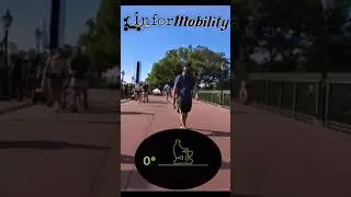 EPCOT'S STEEP BRIDGE TO FRANCE : INFORMOBILITY #mobilityaids #waltdisneyworld  #EpcotECV