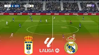 Real Oviedo vs Real Madrid | La Liga 2025 | 24 August 2025 | Simulation PES 2021 Gameplay LIVE