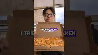 I Tried The Chicken Parmesan Pizza From Tim Hortons In Calgary Alberta!