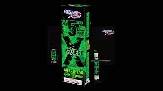 X project fireworks 5 inch canister shells from #skypainterfireworks #fireworks #pyro #firework