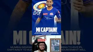Surya New Captain of MI🤯