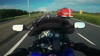 2000 VFR800FI MIVV Exhaust - Camera/Mic Test