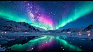 🌌 The Magic of the Northern Lights: Lights💚✨of the North in 4K @DJ_METRALHA_OFICIALLL