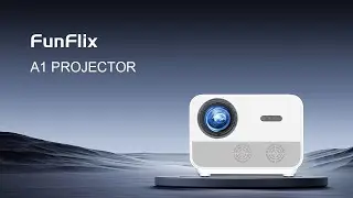 FunFlix A1 Projector - New Automation Technology and High Definition Picture Quality