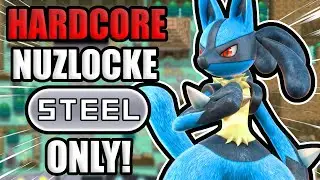 Pok&eacute;mon Black Hardcore Nuzlocke - Только стальные покемоны! (Без предметов, без чрезмерного повыш...