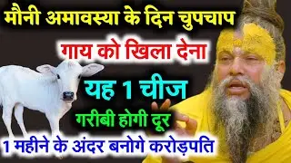 18 जनवरी मौनी अमावस्या इस दिन गाय को खिला दे ये 1 चीज, 1 महीने के अंदर बनोगे करोड़पति ! #Yotishgyan