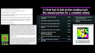 excerpts from BOB sal magundi JORDAN - BRET H HART improvised duets III - 2003