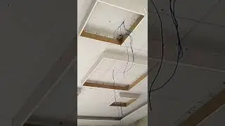 how to install false ceiling fan design #shorts