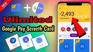 How to get unlimited scratch card in Google pay, unlimited trick 100% working.