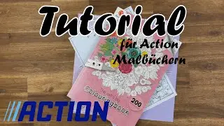 Tutorial für Action Malbücher | Colouringbook