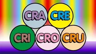 CRA CRE CRI CRO CRU - CRIANÇAS INTELIGENTES - A E I O U