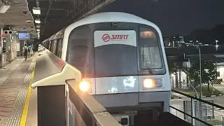 [4K Последняя неделя, немного сильнее] Путешествие по линии SMRT Север-Юг KHI C151 Ио Чу Кан в Ан...