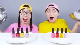 Edible Cosmetics Chocolate Makeup Challenge DONA
