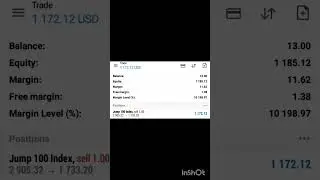 $13  Made to $1180+  Trading Jump 100 Indices Sniper Entries