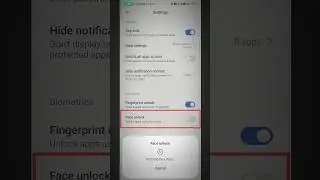 Face से App Unlock नहीं हो रहा हैं | How to LOCK APPS on Phone! (with Face ID & Passcode) #shorts