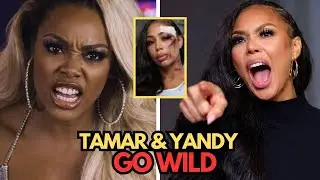 Things Get UGLY as Tamar & Yandy EXPLODE on Set &mdash; Mendeecees Shut Down