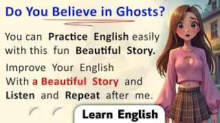 Do You Believe in Ghosts? ✅ Learn English through Stories Level 2 - Practice with Shadowing method.