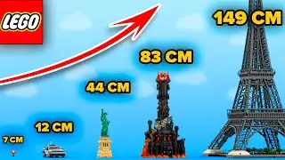 LEGO Sets From Shortest to Tallest | Comparison