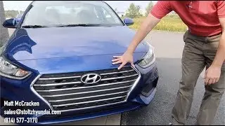2019 Hyundai Accent SE Walkaround with Matt