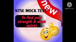 NTSE Mock test//Important questions//2020