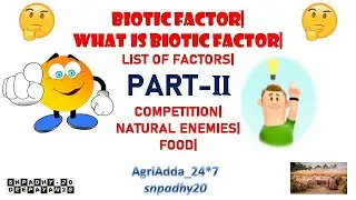 Biotic factor Part 2 | Natural Enemies