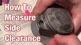 How To Measure Piston Ring Side Clearance-Honda CL350 Restoration: Part 134