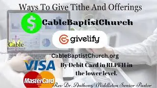 Welcome to Cable Baptist Church!