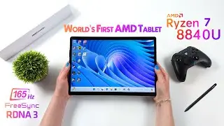 Обзор планшета AMD Minisforum V3! Лучший планшет 3 в 1, который нам попадался