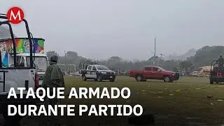 Asesinan a pareja durante partido de futbol en Tuxpan, Veracruz