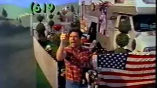 Mojo Nixon & Skid Roper - (619) 239-KING / Music Video 1989