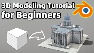 From Cube to Panth&eacute;on 🇫🇷 | Blender Architectural Modeling Tutorial (Beginner Friendly)