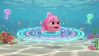 Bubbles the Fish New Year Splash | Fun Celebration Song for Kids | Toddler Party Rhyme