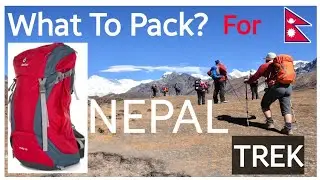 Trekking Advice Nepal: What to Pack for a Trekking Trip in Nepal ll Travel Tips Nepal
